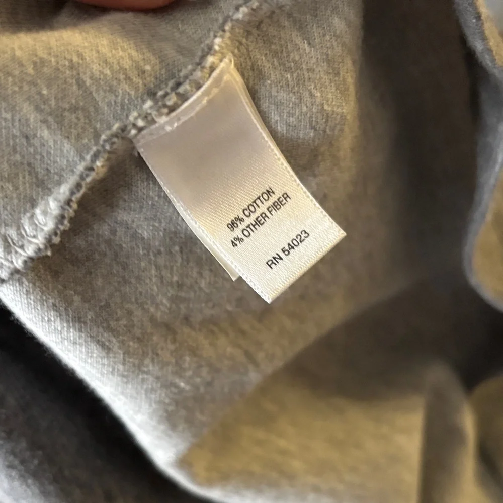 Banana Republic Charcoal Men’s V-Neck Sweater size Large
